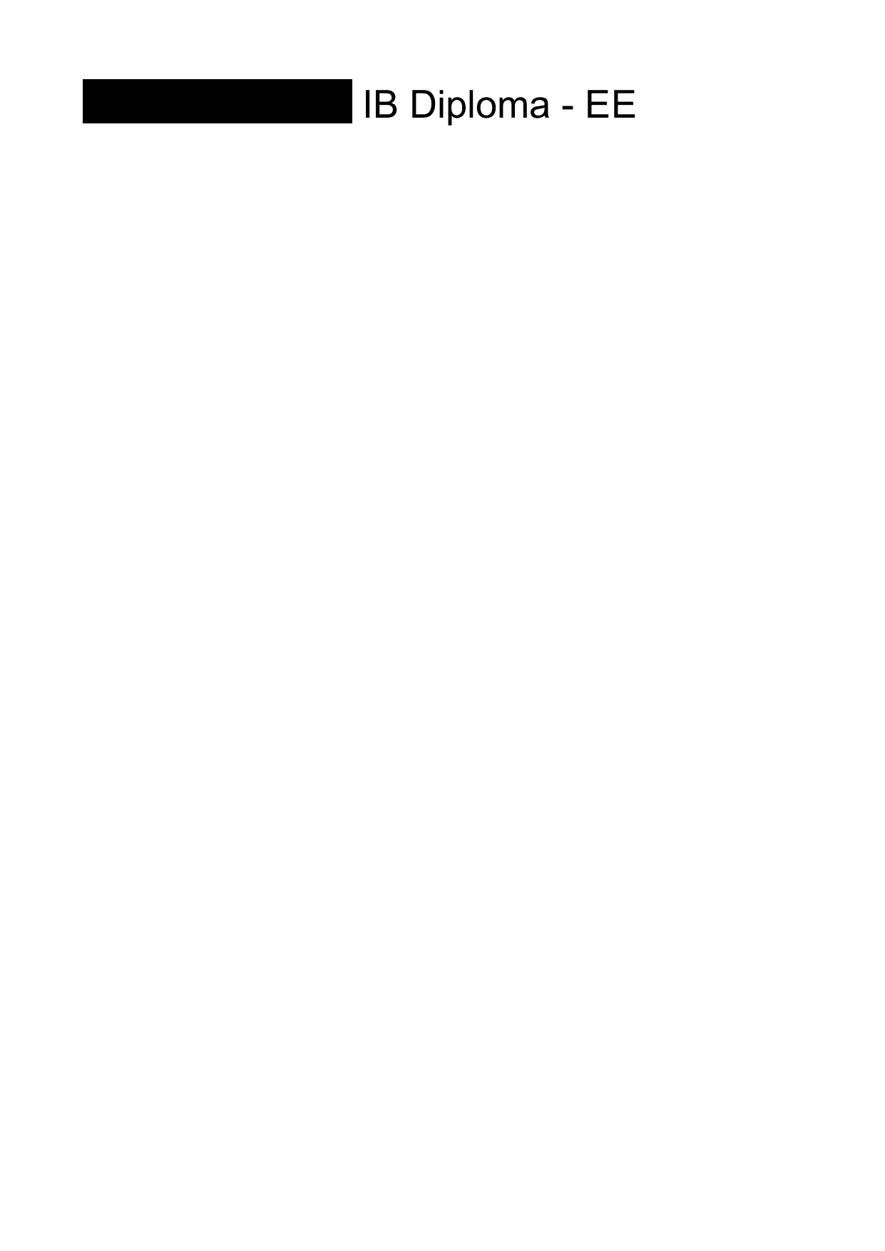 To what extent have Prime’s marketing strategies led to its success? - Business Management EE exemplar scored B