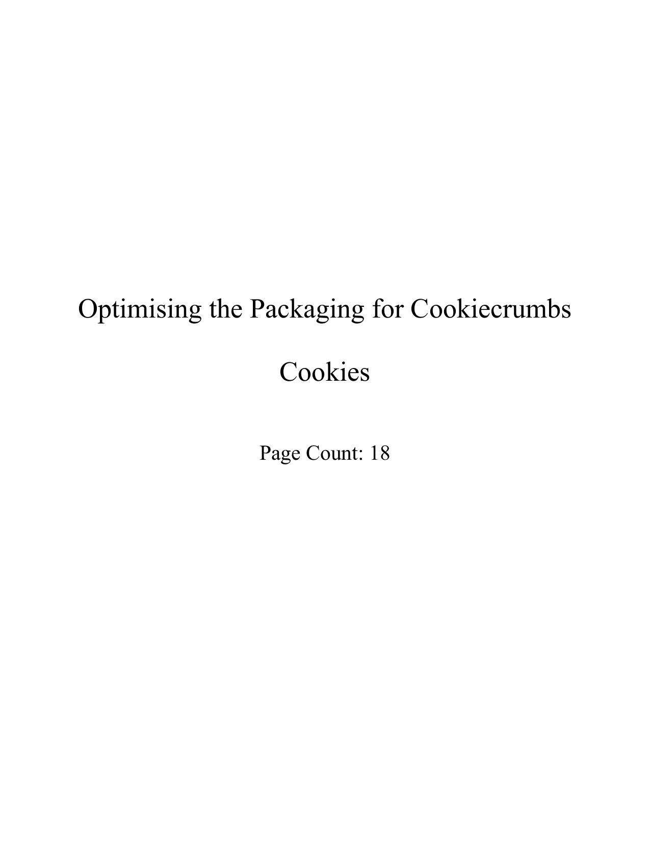 How can the volume of a box be optimised to package Cookiecrumbs cookies in the shape of oblate ellipsoids? - Mathematics Applications & Interpretation (AI) IA exemplar scored 6