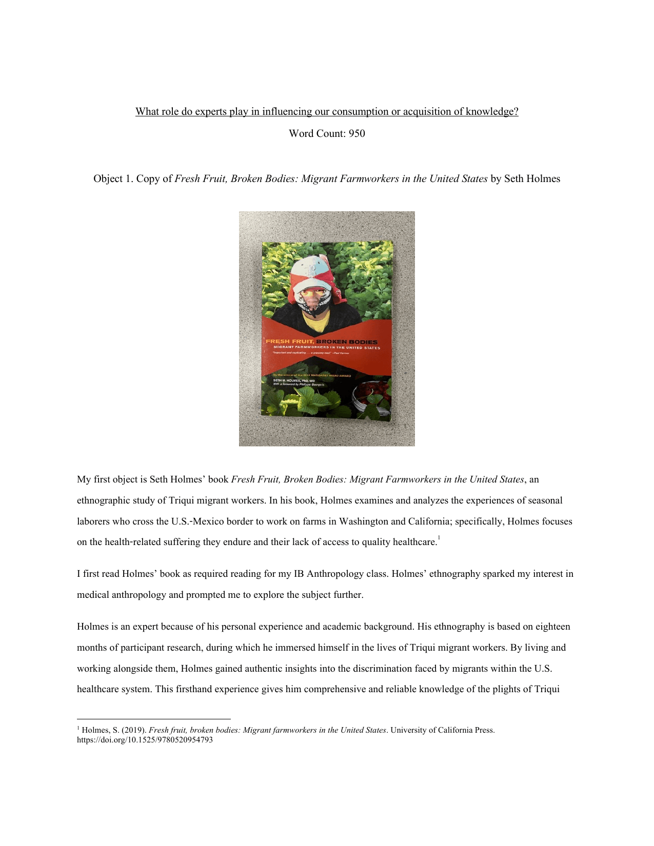 What role do experts play in influencing our consumption or acquisition of knowledge? - Theory of Knowledge (TOK) TOK exemplar scored A