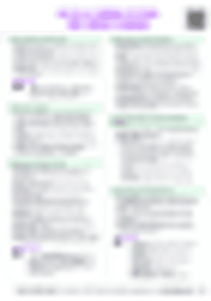 IB ESS 8.2 Urban systems and urban planning Cheatsheet - PDF cheatsheet preview