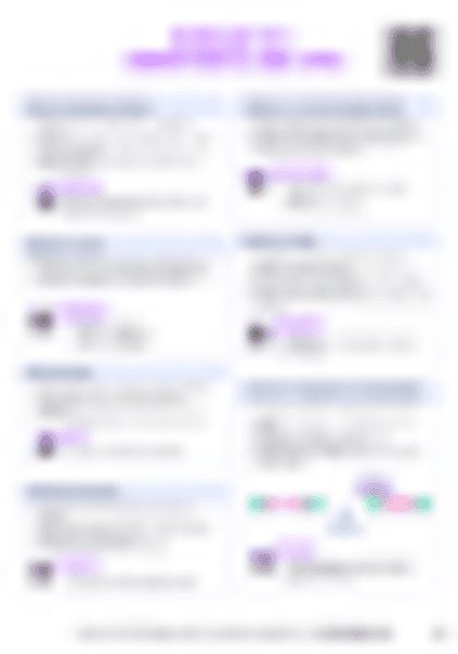 IB Bio B1.1 Carbs & Lipids Cheatsheet - PDF cheatsheet preview