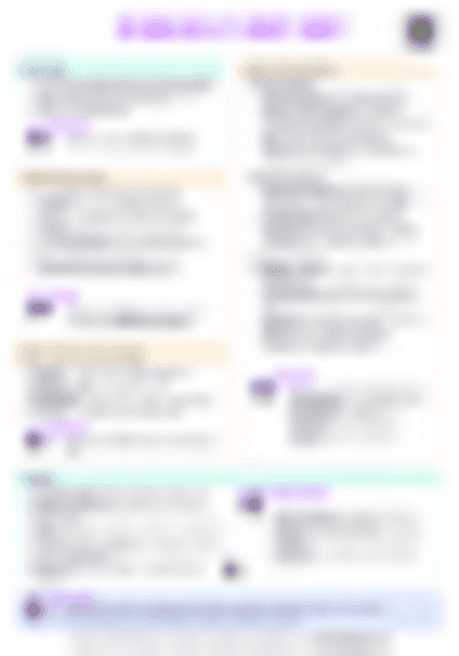 IB English Lit Prose Fiction Cheatsheet - PDF cheatsheet preview