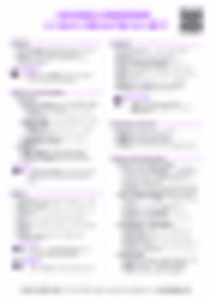 IB BM 4.3 Sales forecasting (HL only) Cheatsheet - PDF cheatsheet preview