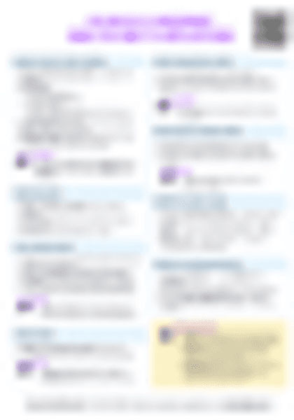 IB SEHS B.2.3 Movement analysis and its applications Cheatsheet - PDF cheatsheet preview