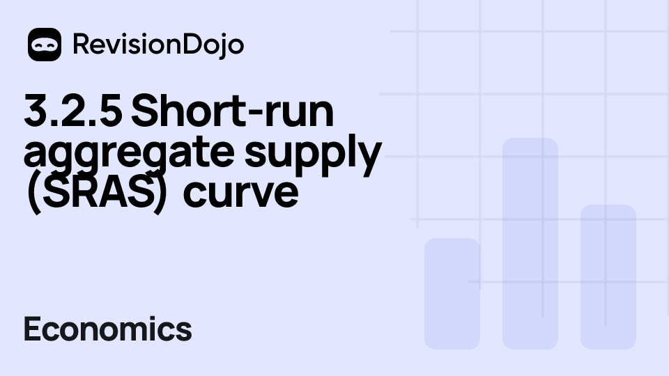 3.2.5 Short-run aggregate supply (SRAS) curve video thumbnail