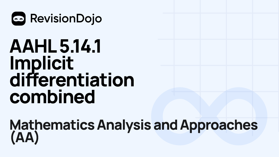 AAHL 5.14.1 Implicit differentiation combined video thumbnail