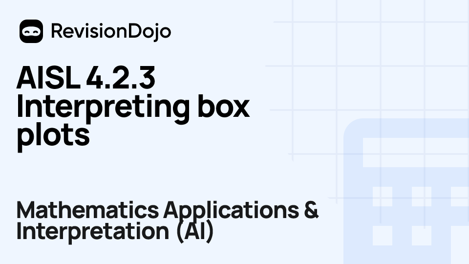 AISL 4.2.3 Interpreting box plots video thumbnail