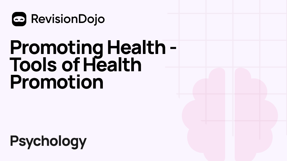 Promoting Health - Tools of Health Promotion video thumbnail