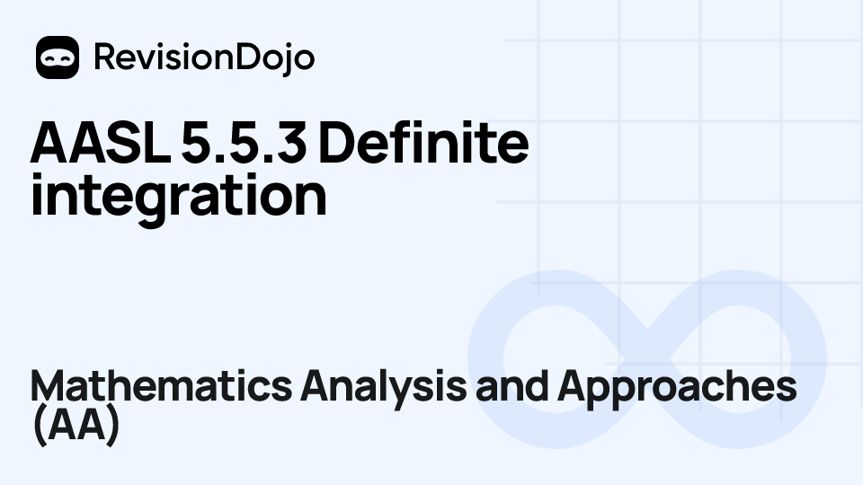 AASL 5.5.3 Definite integration video thumbnail