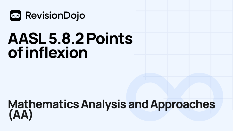 AASL 5.8.2 Points of inflexion video thumbnail