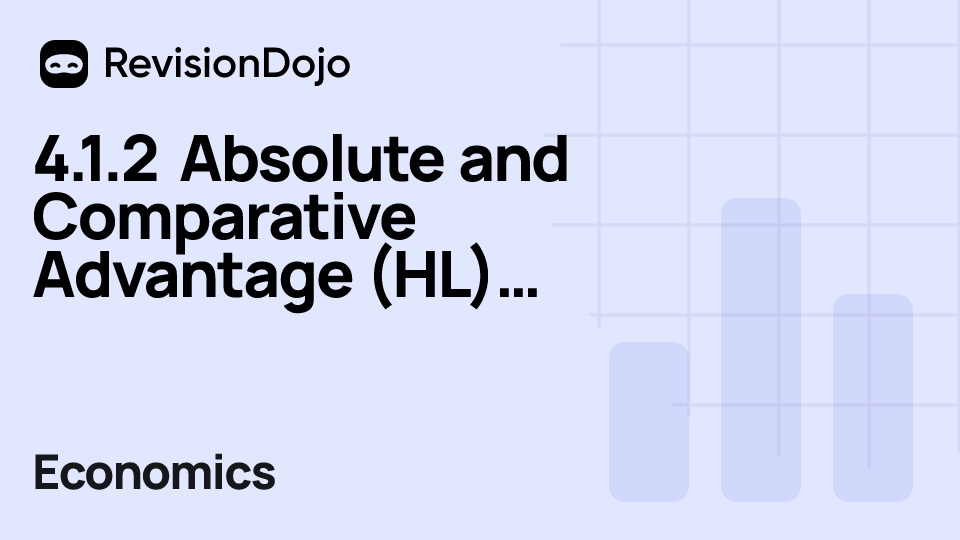 4.1.2 Absolute and Comparative Advantage (HL) (Part 4) video thumbnail