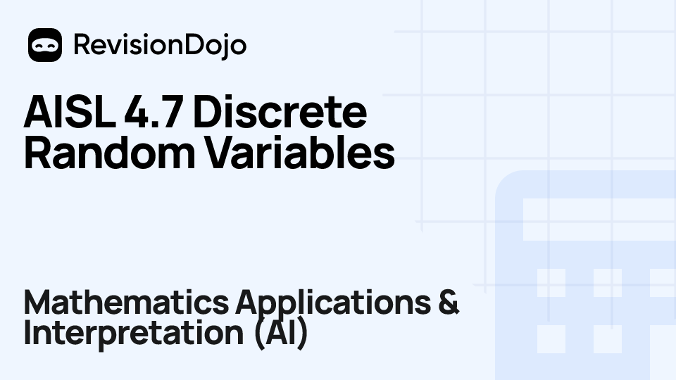 AISL 4.7 Discrete Random Variables video thumbnail