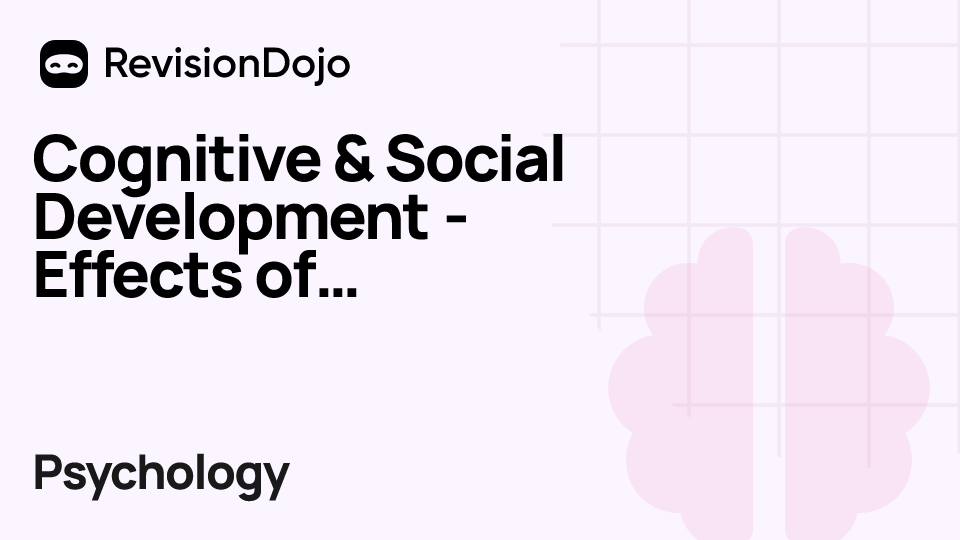 Cognitive & Social Development - Effects of poverty:SES video thumbnail