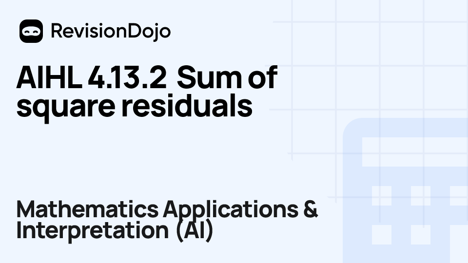 AIHL 4.13.2 Sum of square residuals video thumbnail