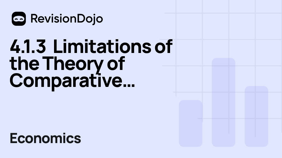 4.1.3 Limitations of the Theory of Comparative Advantage (HL) video thumbnail
