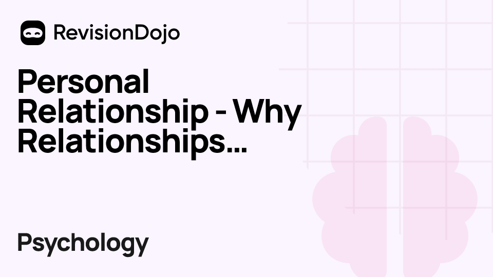 Personal Relationship - Why Relationships Change or End video thumbnail
