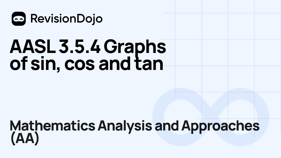 AASL 3.5.4 Graphs of sin, cos and tan video thumbnail