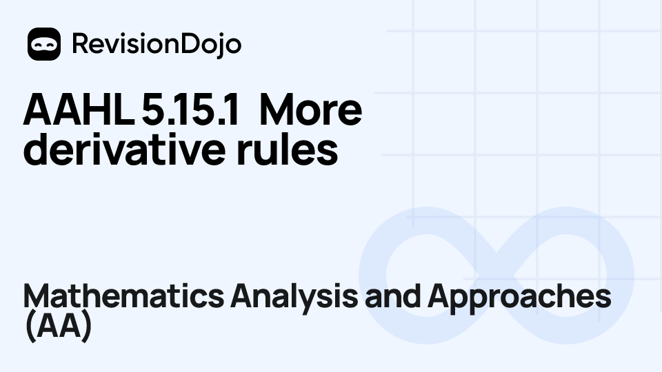 AAHL 5.15.1 More derivative rules video thumbnail