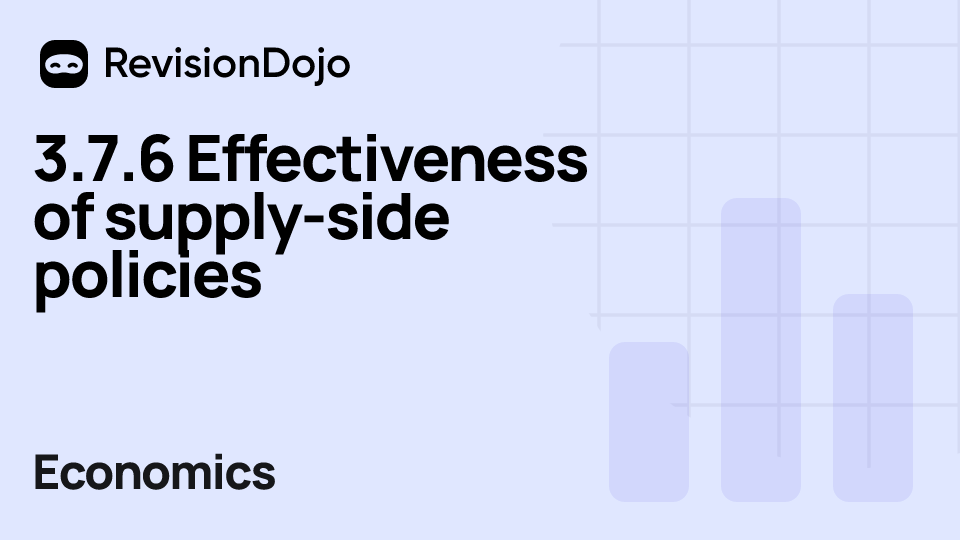 3.7.6 Effectiveness of supply-side policies video thumbnail