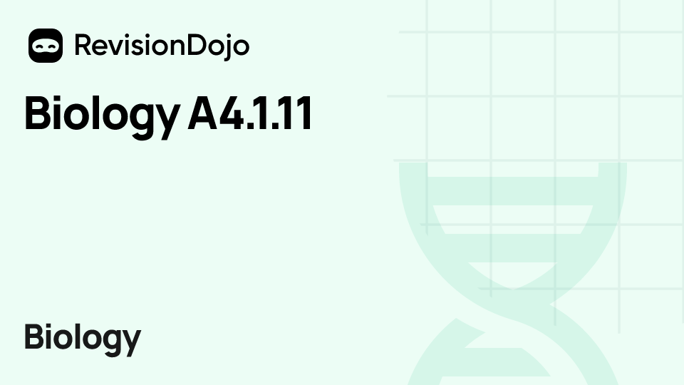 Biology A4.1.11 video thumbnail