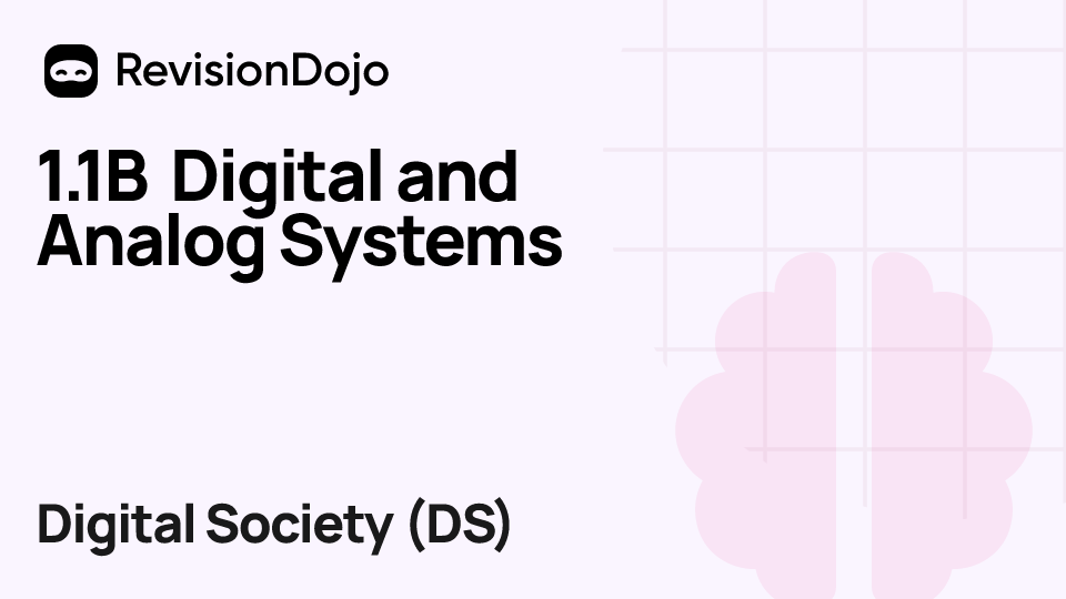 1.1B Digital and Analog Systems video thumbnail