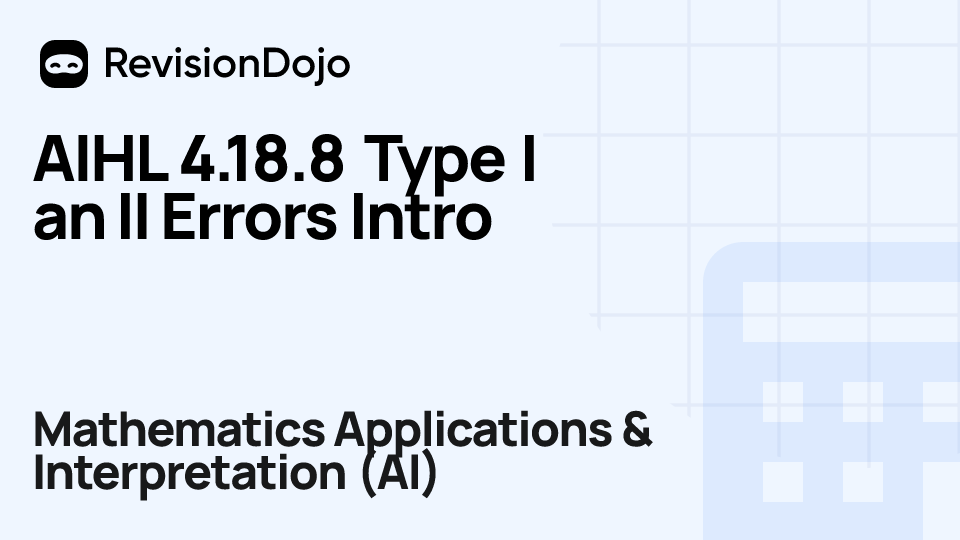 AIHL 4.18.8 Type I an II Errors Intro video thumbnail