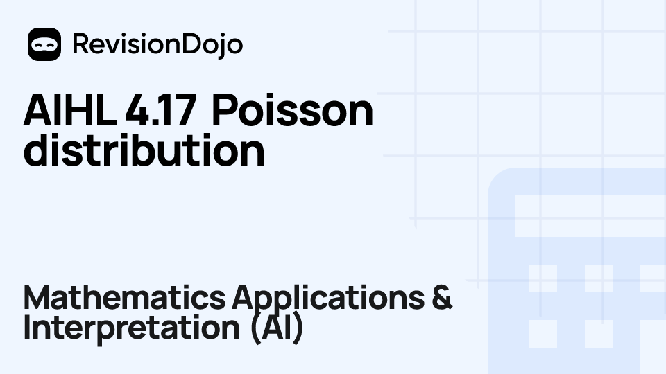 AIHL 4.17 Poisson distribution video thumbnail