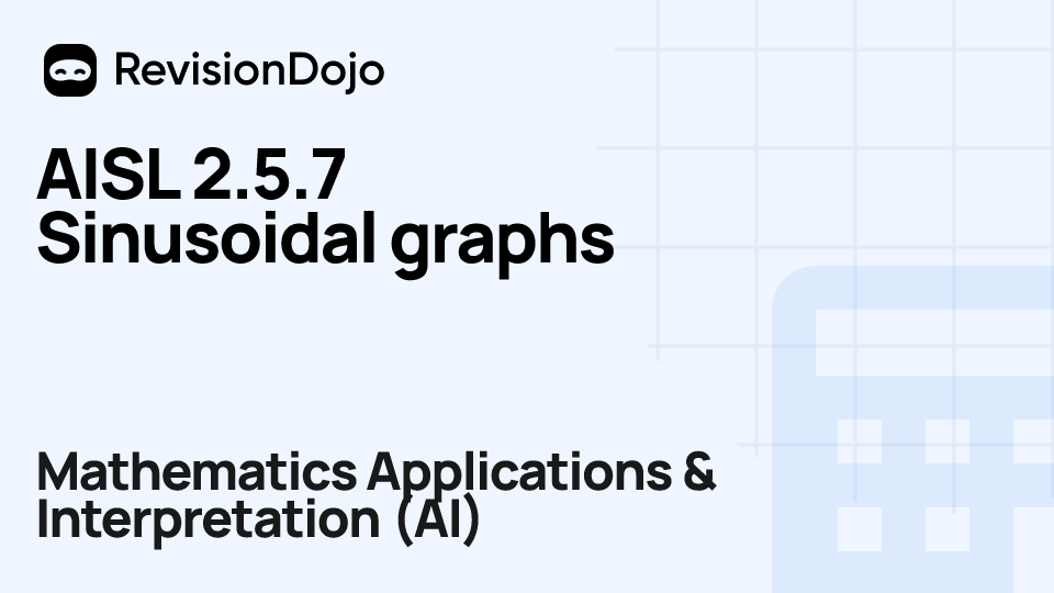 AISL 2.5.7 Sinusoidal graphs video thumbnail