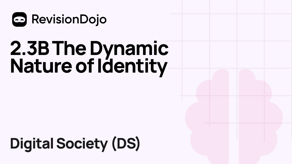 2.3B The Dynamic Nature of Identity video thumbnail