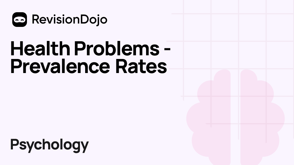 Health Problems - Prevalence Rates video thumbnail