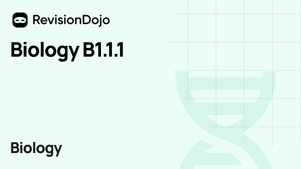 Biology B1.1.1 video thumbnail