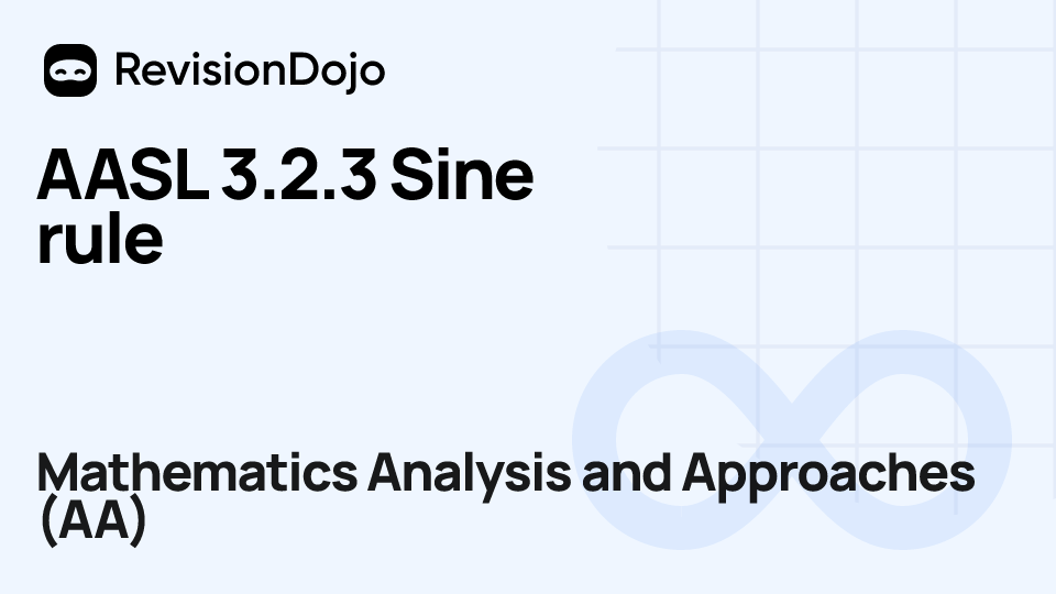 AASL 3.2.3 Sine rule video thumbnail