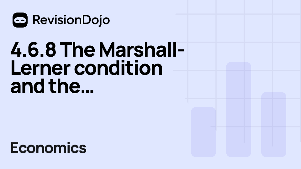 4.6.8 The Marshall-Lerner condition and the J-curve effect (HL only) video thumbnail