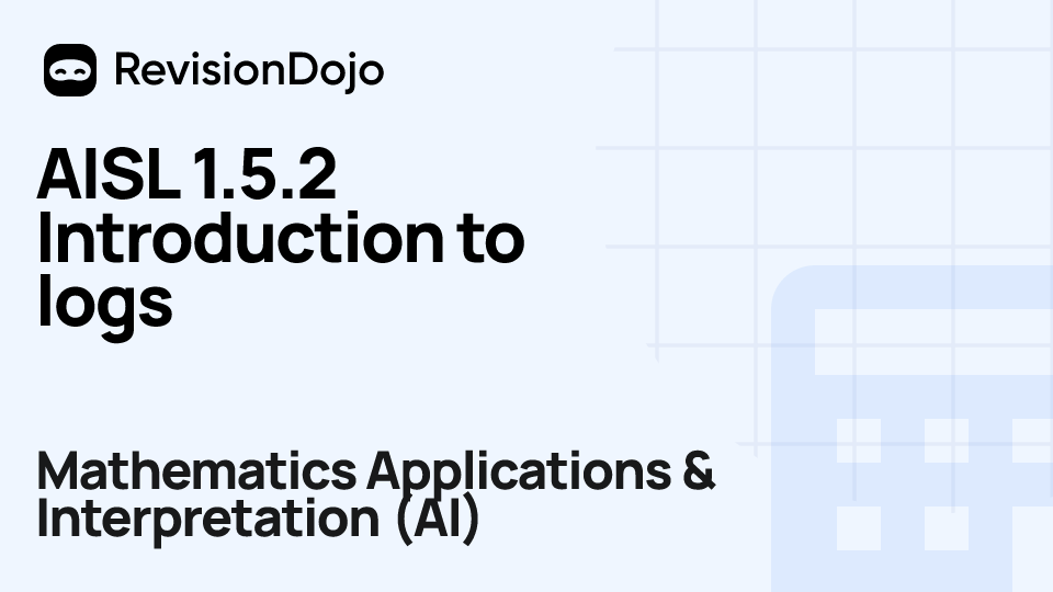 AISL 1.5.2 Introduction to logs video thumbnail