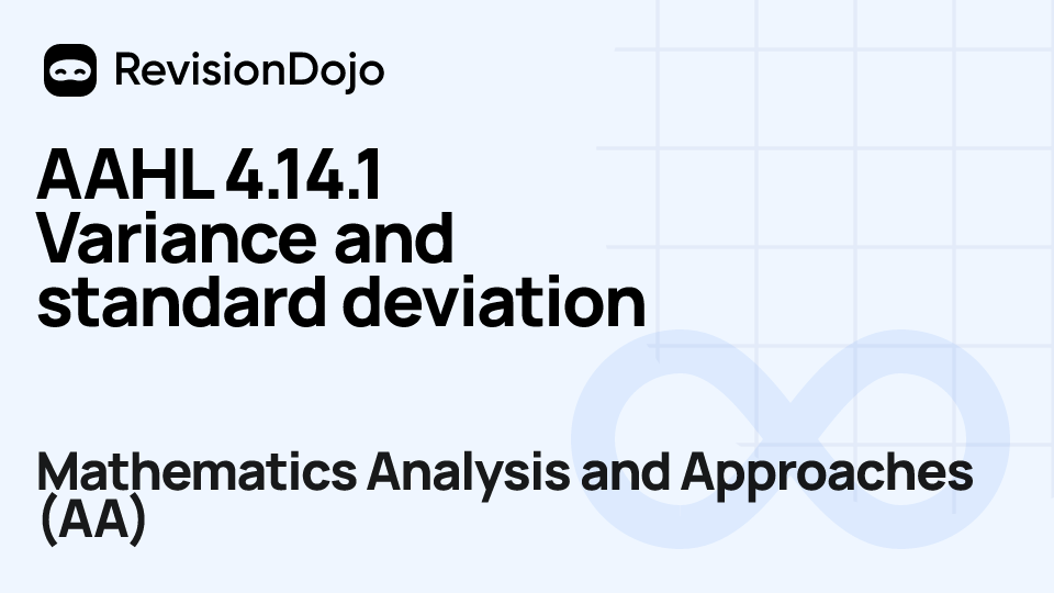 AAHL 4.14.1 Variance and standard deviation video thumbnail