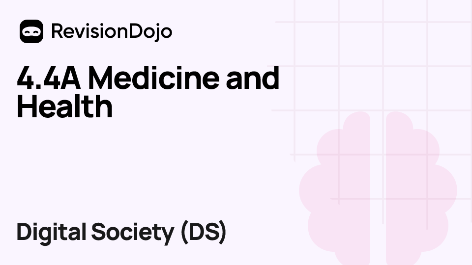 4.4A Medicine and Health video thumbnail