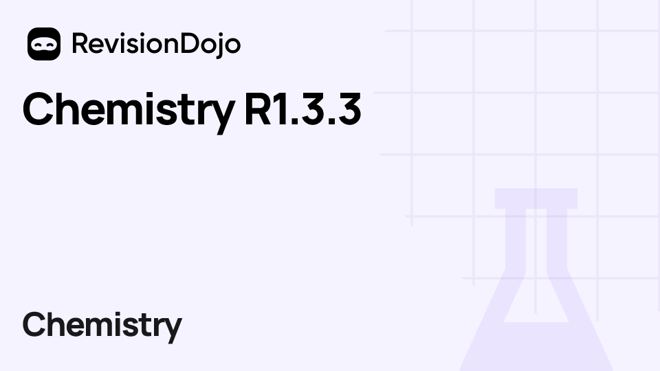 Chemistry R1.3.3 video thumbnail