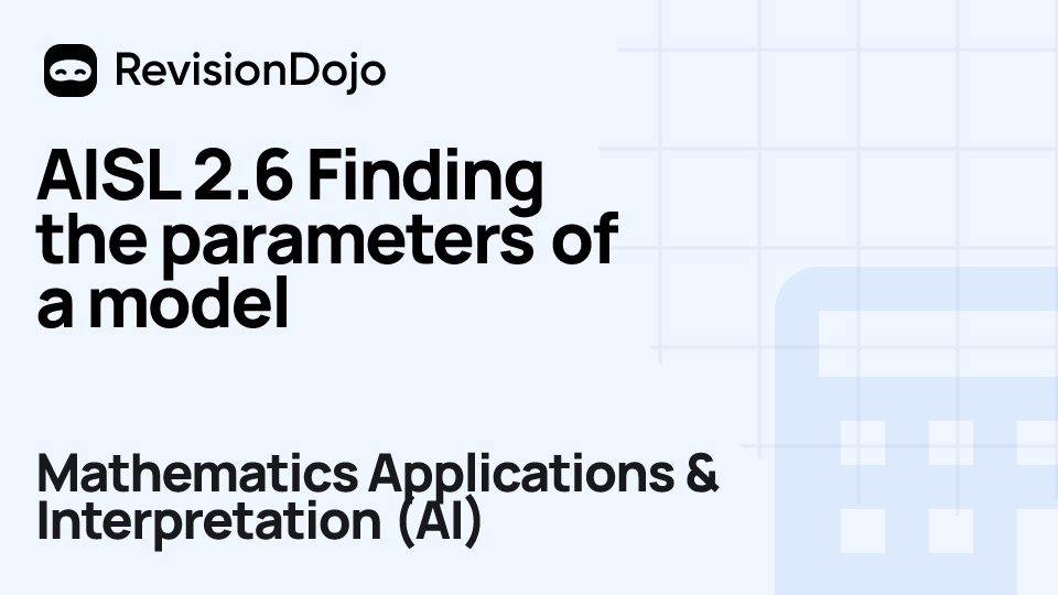 AISL 2.6 Finding the parameters of a model video thumbnail