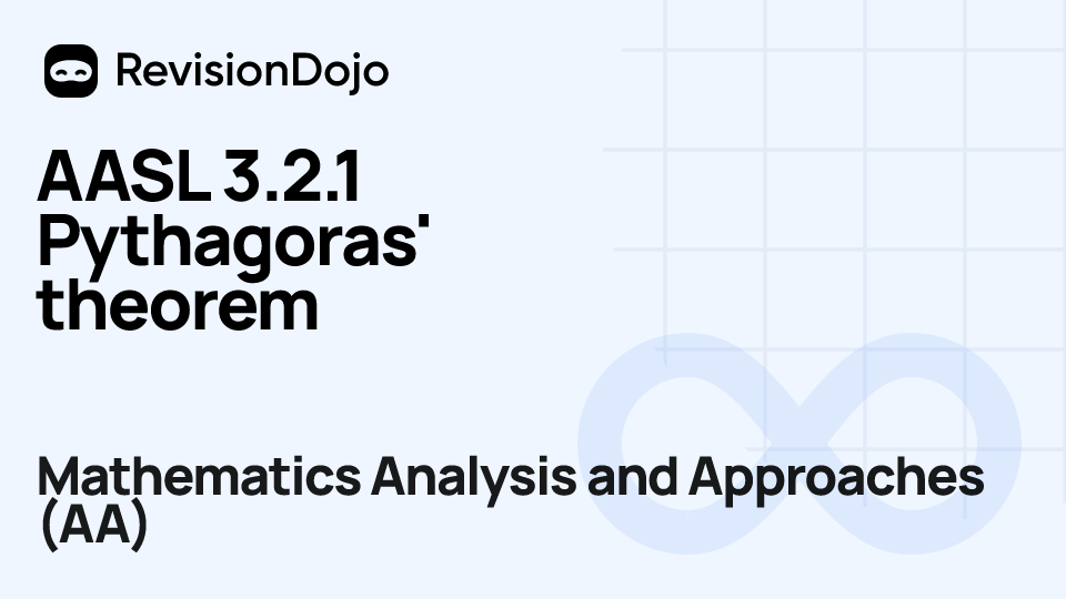 AASL 3.2.1 Pythagoras' theorem video thumbnail