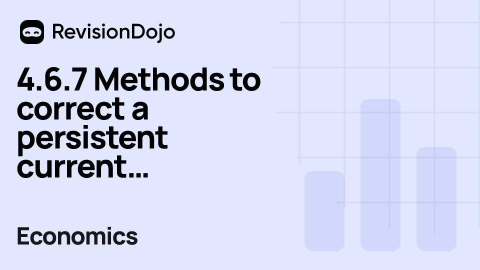 4.6.7 Methods to correct a persistent current account deficit (HL only) video thumbnail