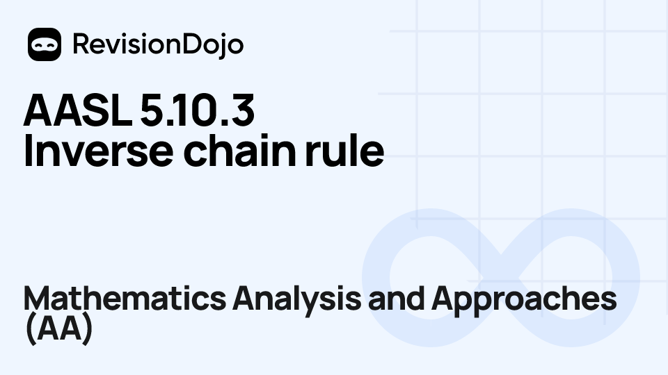 AASL 5.10.3 Inverse chain rule video thumbnail