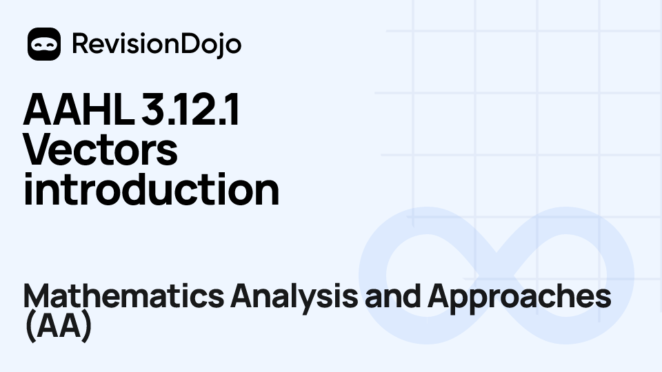 AAHL 3.12.1 Vectors introduction video thumbnail