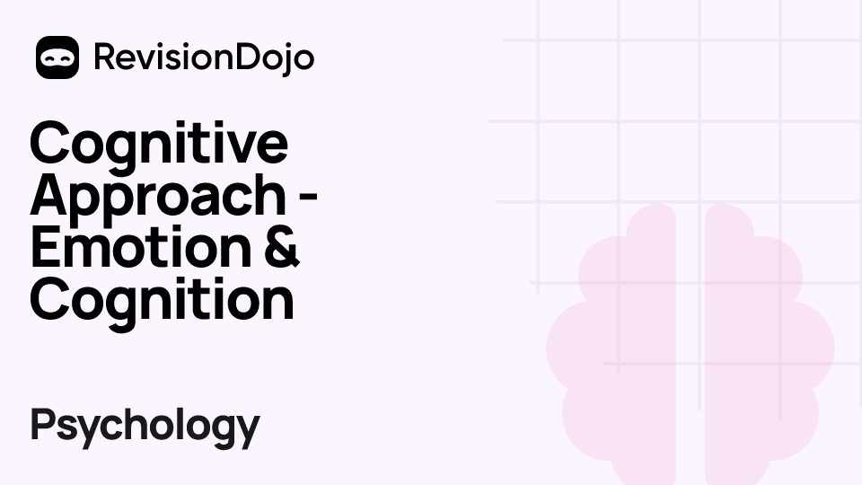 Cognitive Approach - Emotion & Cognition video thumbnail
