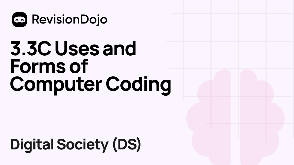 3.3C Uses and Forms of Computer Coding video thumbnail
