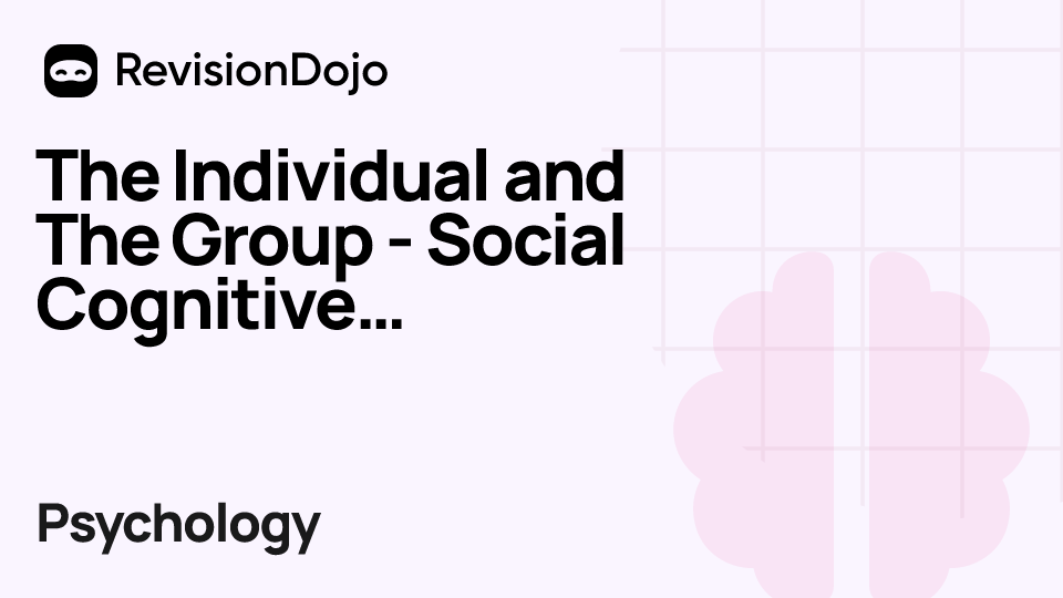 The Individual and The Group - Social Cognitive Theory video thumbnail