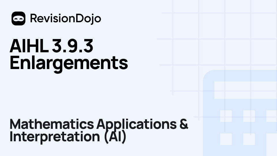 AIHL 3.9.3 Enlargements video thumbnail