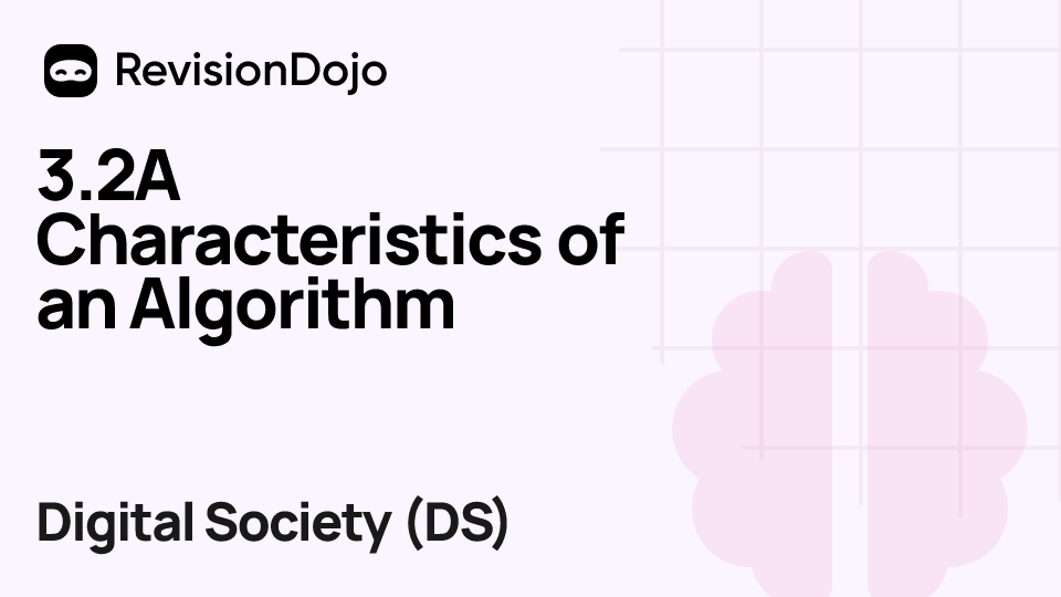 3.2A Characteristics of an Algorithm video thumbnail