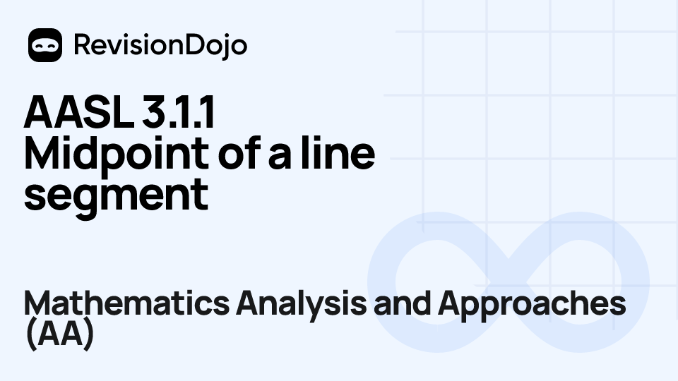 AASL 3.1.1 Midpoint of a line segment video thumbnail