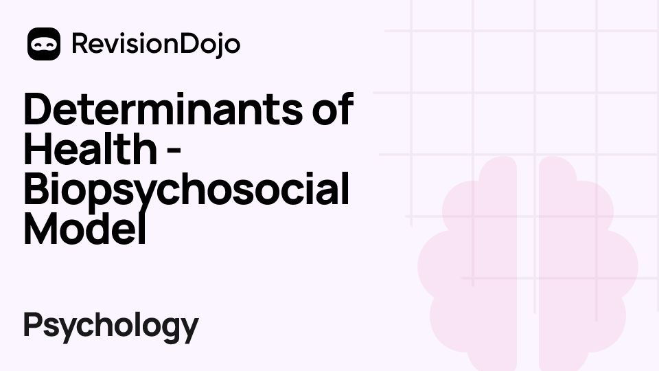 Determinants of Health - Biopsychosocial Model video thumbnail