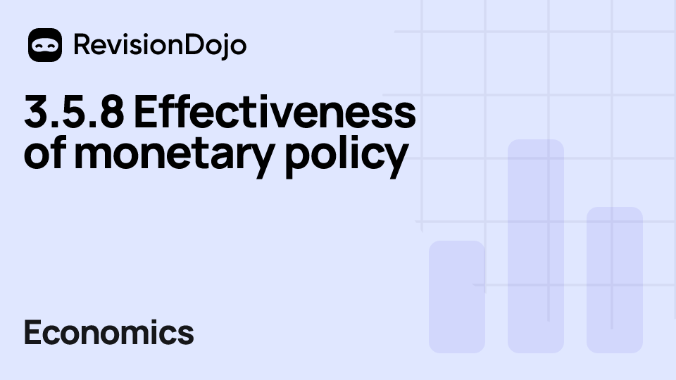 3.5.8 Effectiveness of monetary policy video thumbnail